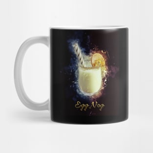 Egg Nog Cocktail Drink Happy Hour Party Mug